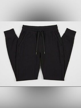 lululemon athletica Black Drawstring Waist Sweatpants